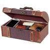 Vintiquewise Dresser Valet Leather Chest with Fabric Lining QI003018-25.S